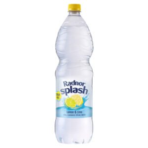 RADNOR SPLASH LEMON & LIME STILL FLAVOURED SPRING WATER 1.5L