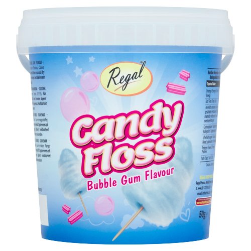 REGAL BUBBLEGUM CANDY FLOSS 50G