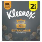 KLEENEX MANSIZE TISSUES TWIN PK 2X44S