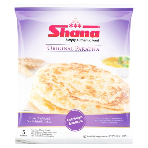 SHANA 5 ORIGINAL PARATHAS 400G