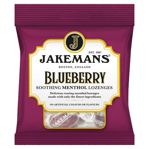 JAKEMANS BLUEBERRY LOZENGES BAG 73G