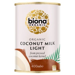BIONA ORGANIC COCONUT MILK LIGHT 400ML
