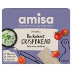 AMISA ORGANIC BUCKWHEAT CRISPBREAD 120G