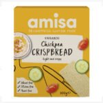 AMISA ORGANIC CHICKPEA CRISPBREAD 100G