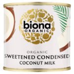 BIONA ORGANIC SWEETENED CONDENSED COCONUT MILK 210G