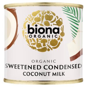 BIONA ORGANIC SWEETENED CONDENSED COCONUT MILK 210G