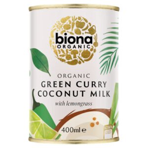 BIONA ORGANIC COCONUT MILK GREEN CURRY 400ML