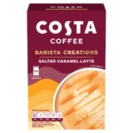 COSTA COFFEE BARISTA CREATIONS SALTED CARAMEL LATTE 6 X 17G (102G)