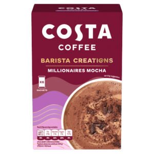COSTA COFFEE BARISTA CREATIONS MILLIONAIRES MOCHA 6 X 23G (138G)