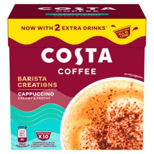 COSTA COFFEE CAPPUCCINO CREAMY & FROTHY 10 X 13G (130G)