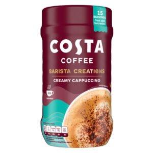 COSTA COFFEE BARISTA CREATIONS CREAMY CAPPUCCINO 255G
