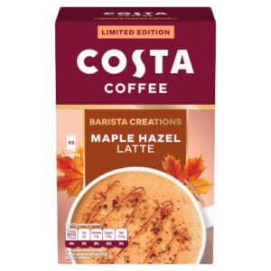 COSTA COFFEE BARISTA CREATIONS MAPLE HAZEL LATTE 5 SAC 85G
