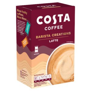 COSTA COFFEE BARISTA CREATIONS LATTE COFFEE 6 SAC 102G