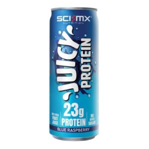 SCI-MX JUICY BLUE RASPBERRY 23G PROTEIN CAN 330ML