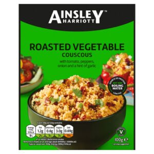 AINSLEY HARRIOTT ROASTED VEGETABLE COUS COUS 100G