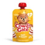 COW & GATE APPLE & BANANA POUCH 4M+ 100G