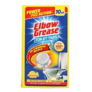 ELBOW GREASE TOILET TABLETS LEMON 10PK 30G