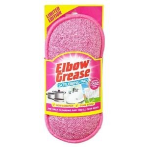 ELBOW GREASE PINK SCRUBBING PAD DISPLAY 1PK