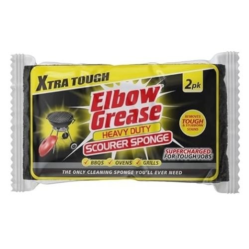ELBOW GREASE HEAVY DUTY SCOURER SPONGE 2PK