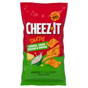 CHEEZ-IT SNAP'D CHEESE SOUR CREAM & ONION BAKED 150G