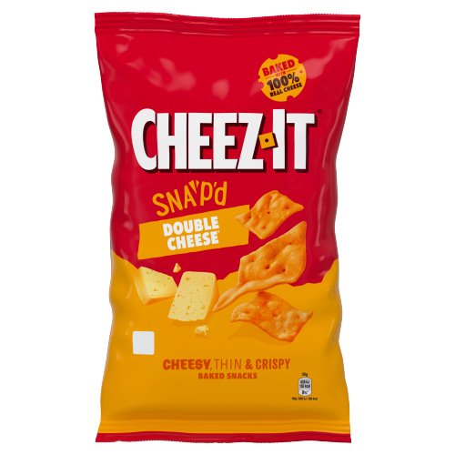 CHEEZ-IT SNAP'D DOUBLE CHEESE BAKED 120G