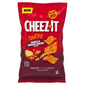 CHEEZ-IT CHEESE & SMOKEY BACON THIN & CRISPY BAKED 120G