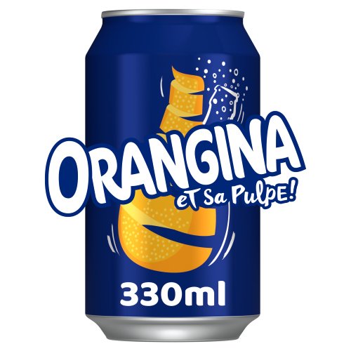 ORANGINA ORANGE CAN 24X 330ML