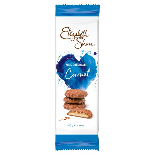 ELIZABETH SHAW MILK CHOCOLATE COCONUT BISCUITS 140G-XMAS