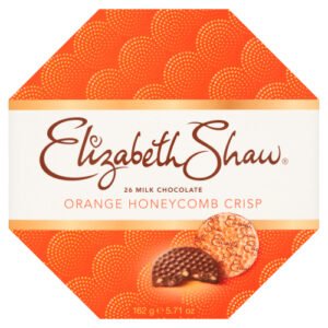 ELIZABETH SHAW MILK ORANGE HONEYCOMB CRISP 162G-XMAS