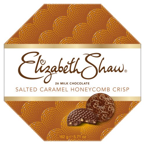 ELIZABETH SHAW MILK SALTED CARAMEL HONEYCOMB CRISP 162G-XMAS