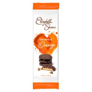 ELIZABETH SHAW DARK CHOCOLATE ORANGE BISCUITS 140G-XMAS