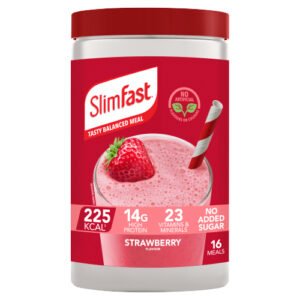 SLIMFAST STRAWBERRY FLAVOUR SHAKE 584G