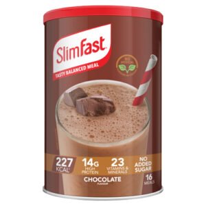 SLIMFAST CHOCOLATE POWDER TUB 600G