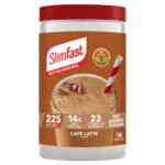 SLIMFAST CAFE LATTE FLAVOUR SHAKE 584G