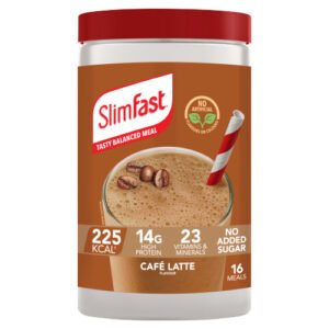 SLIMFAST CAFE LATTE FLAVOUR SHAKE 584G