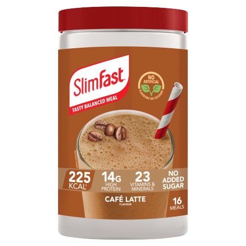SLIMFAST CAFE LATTE FLAVOUR SHAKE 584G
