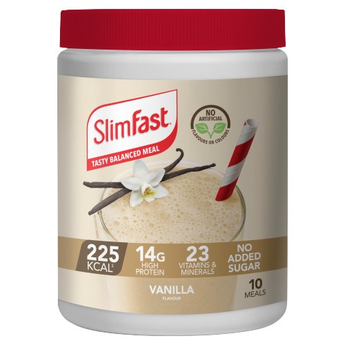 SLIMFAST VANILLA FLAVOUR SHAKE 365G