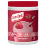 SLIMFAST STRAWBERRY FLAVOUR SHAKE 365G