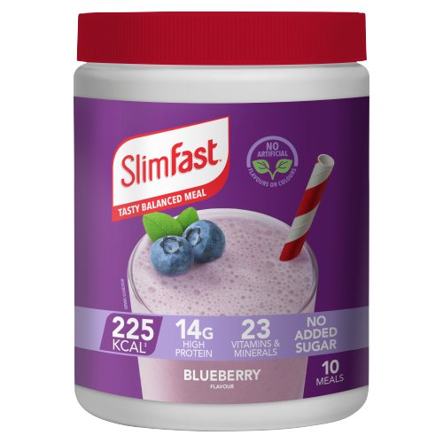 SLIMFAST BLUEBERRY POWDER TUB 365G