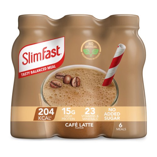 SLIMFAST CAFE LATTE FLAVOUR SHAKE 325ML