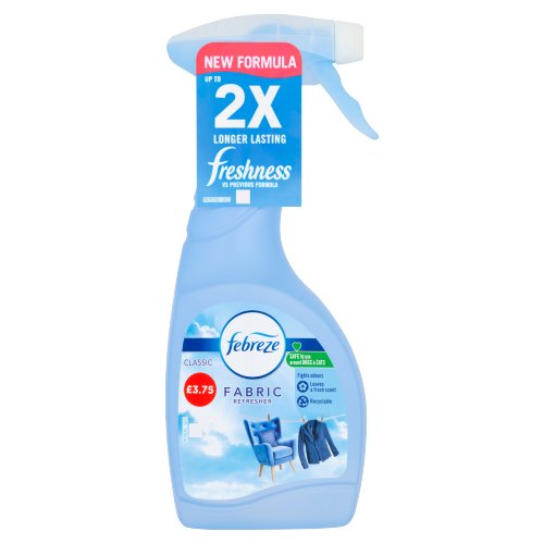 FEBREZE FABRIC SPRAY CLASSIC PMP £3.75 500ML