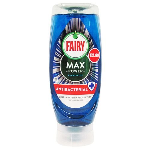 FAIRY MAX POWER WUL ANTI-BACTERIAL PMP £2.99 450ML