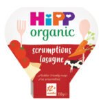 HIPP ORGANIC SCRUMPTIOUS LASAGNE TODDLER TRAY MEAL 1-3 YEARS PMP £2.10 230G
