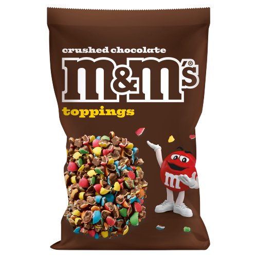 M&M'S CRUSHED CHOCOLATE TOPPINGS 500G