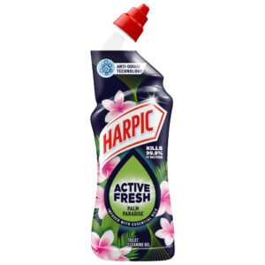 HARPIC LIQUID ACTIVE TOILET CLEANING GEL PALM PARADISE 750ML