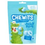 CHEWITS BLUE RASPBERRY JUICY BITES 115G