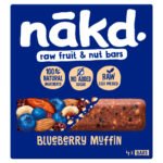 NAKD BLUEBERRY MUFFIN 4PK 35G