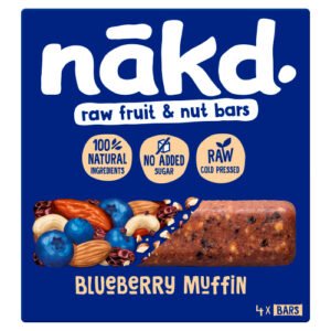 NAKD BLUEBERRY MUFFIN 4PK 35G