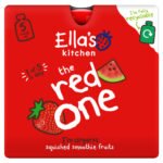 ELLA'S KITCHEN ORGANIC THE RED ONE SQUISHED SMOOTHIE FRUITS 5PK 90G