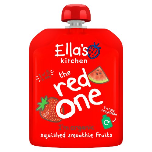 ELLA'S KITCHEN THE RED ONE SQUISHED SMOOTHIE FRUITS 90G